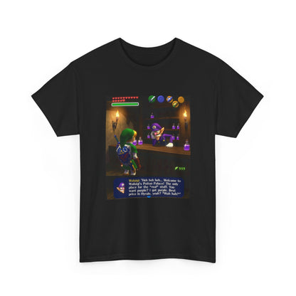 Waluigi Deals Purple Potions To Link