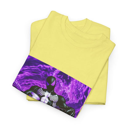 Symbiote Spider-Man Chilling with Lean Tee