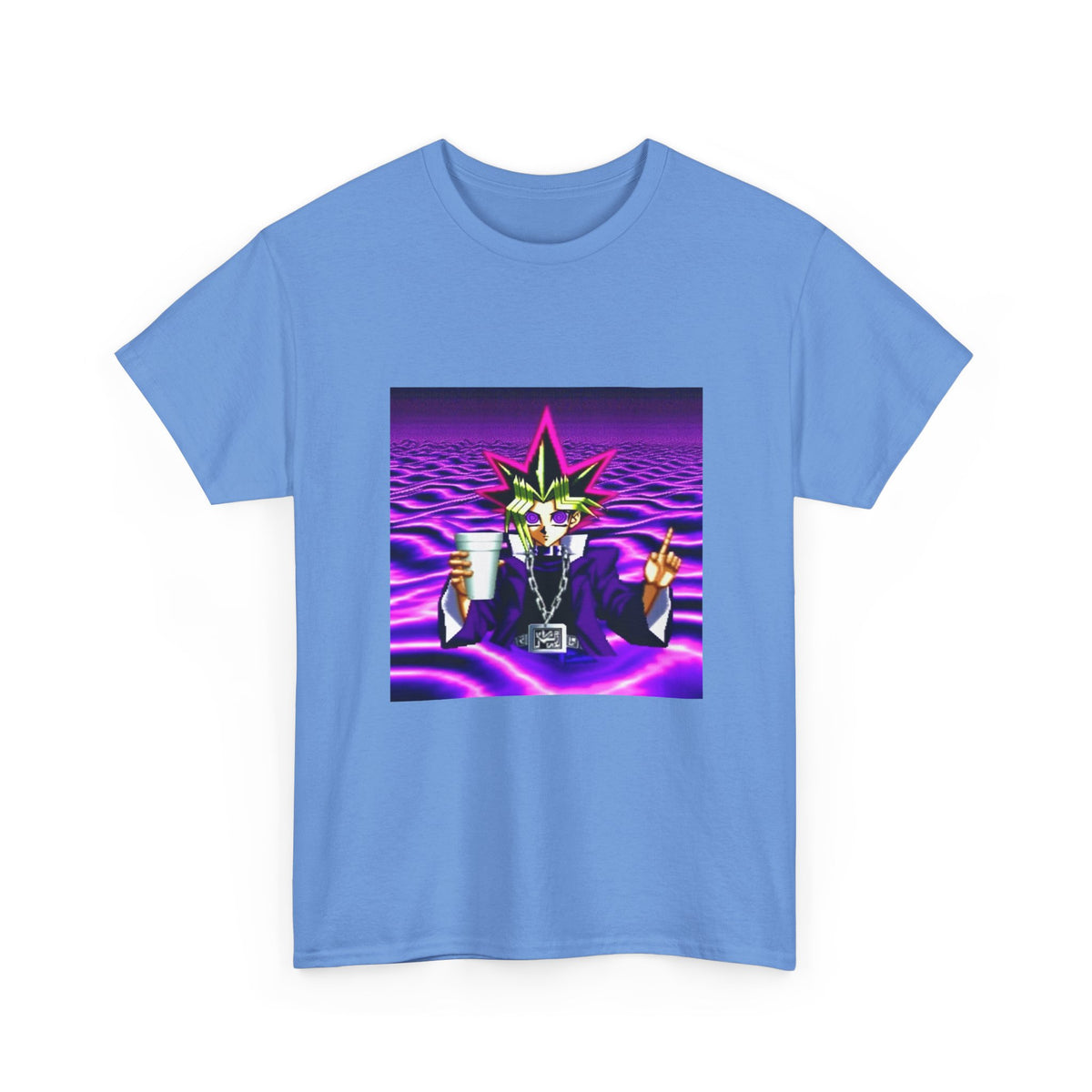 Yami Yugi Sipping Lean In Cyber Purple