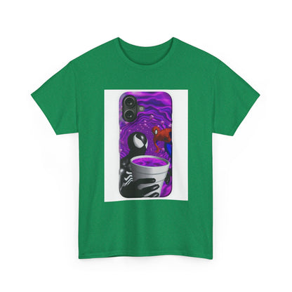 Venom & Spider-Man In A Purple Vortex