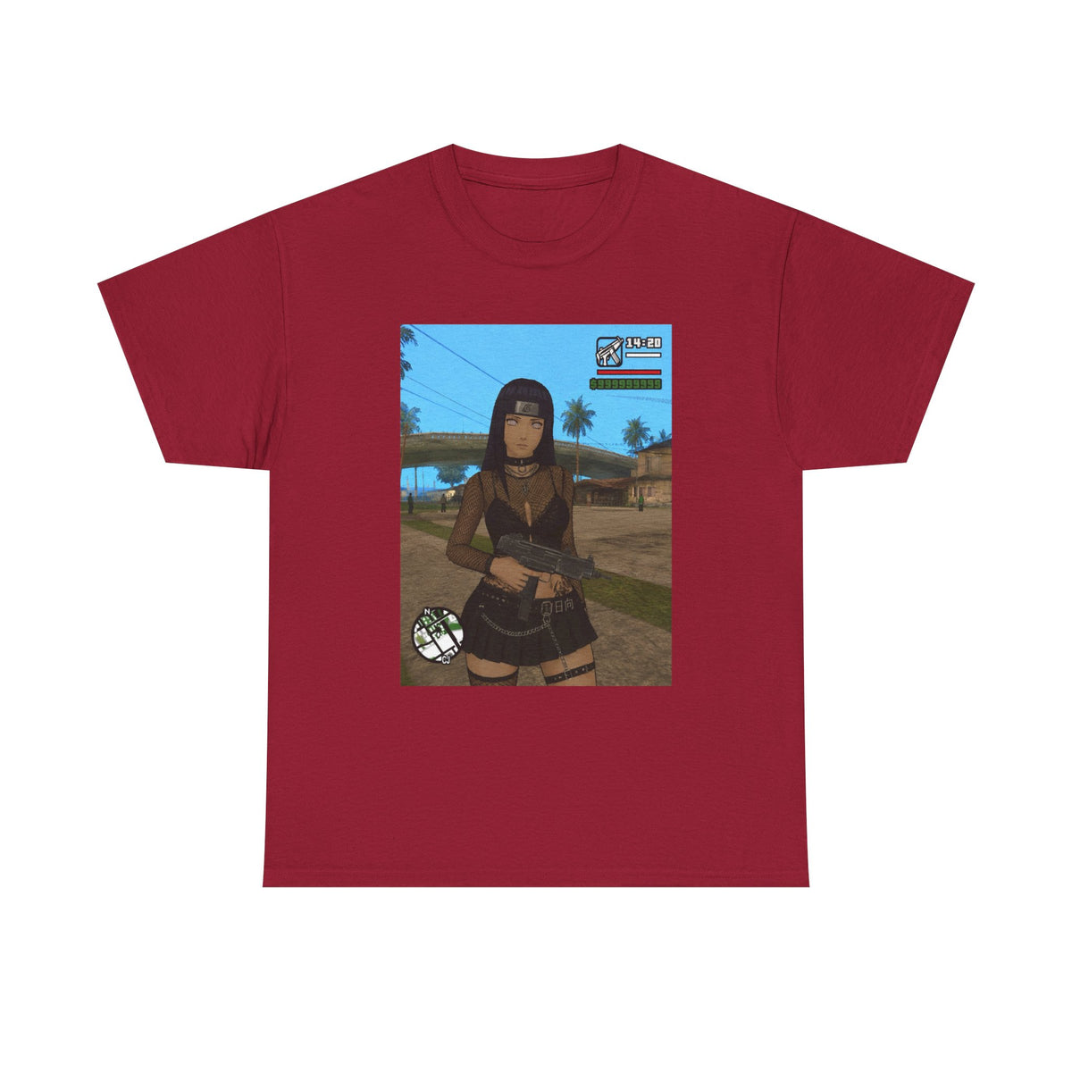 Goth Hinata Hyuga Ready To Roll Tee