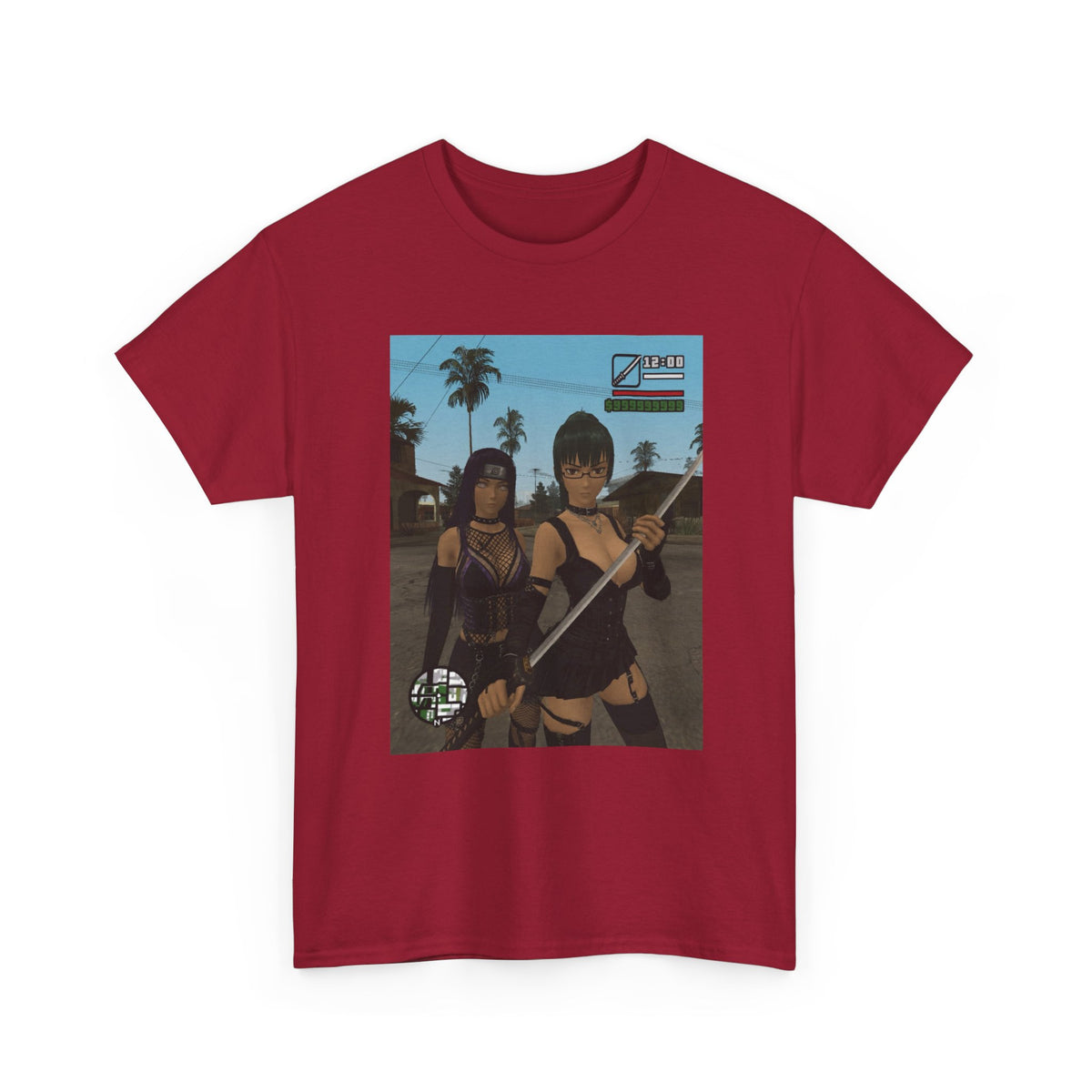 GTA-Inspired Girls With Katanas Tee