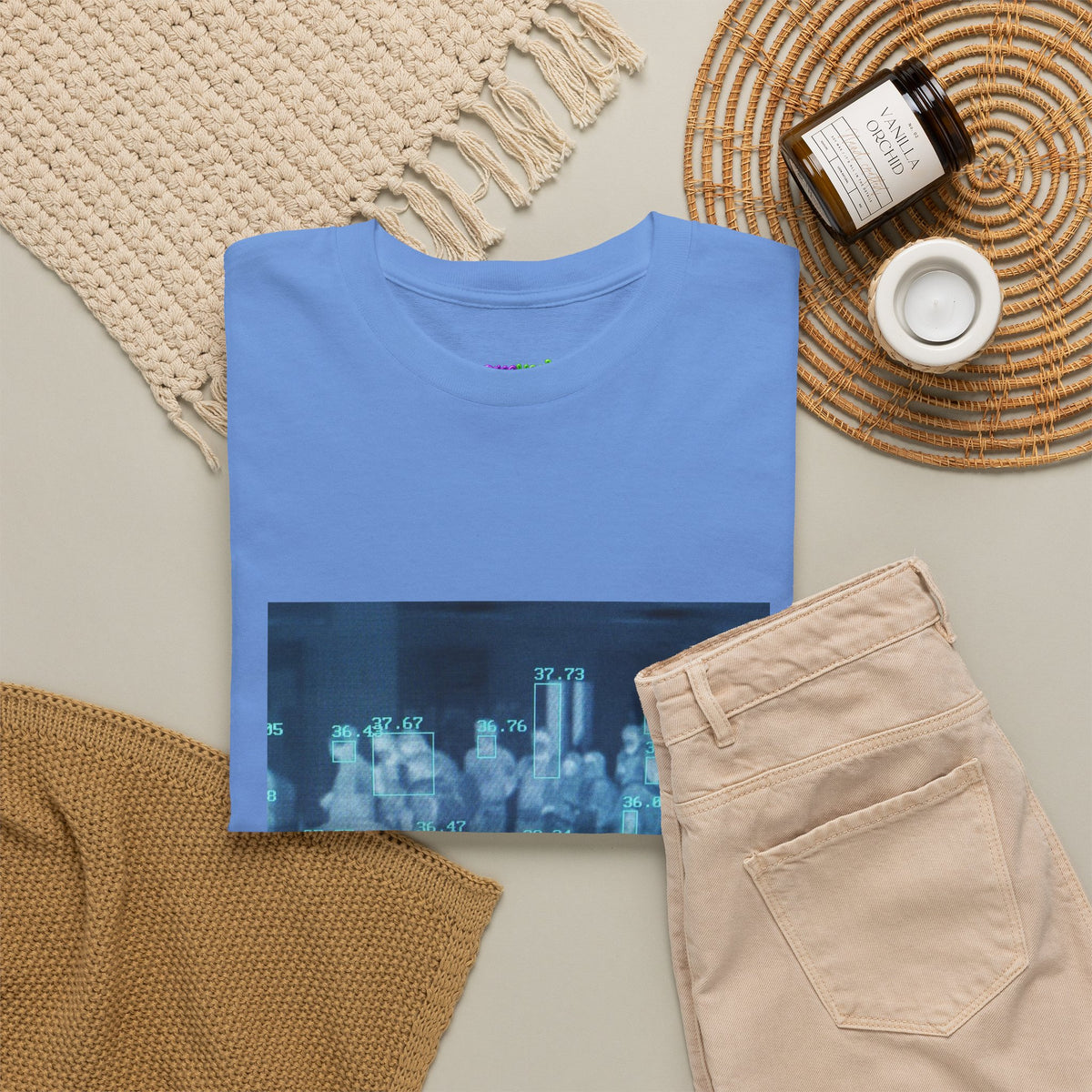 Midnight Leaf Whisper Graphic Tee