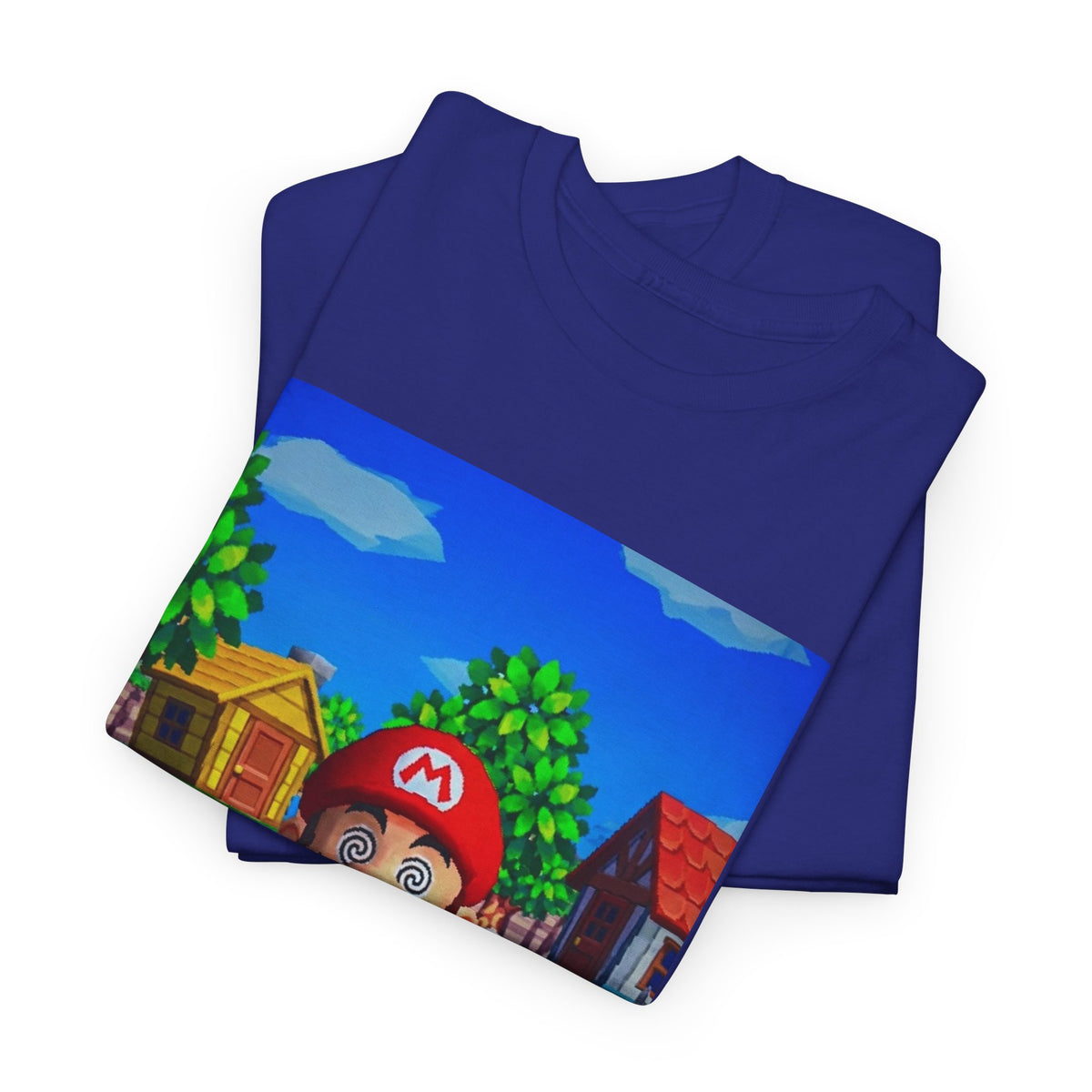 Mushroom-Tripping Mario Flips The Bird Tee