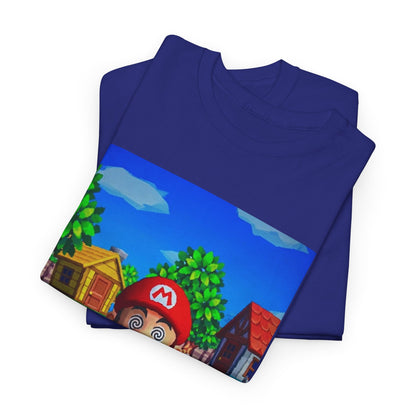 Mushroom-Tripping Mario Flips The Bird Tee