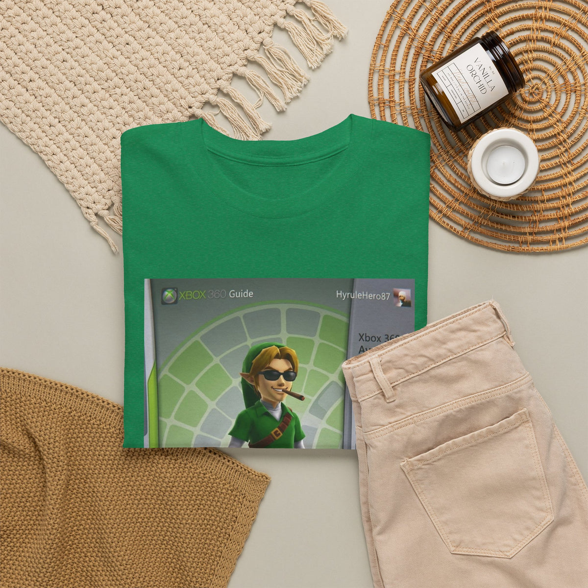 Cool Link Avatar Smoking Cigar Tee