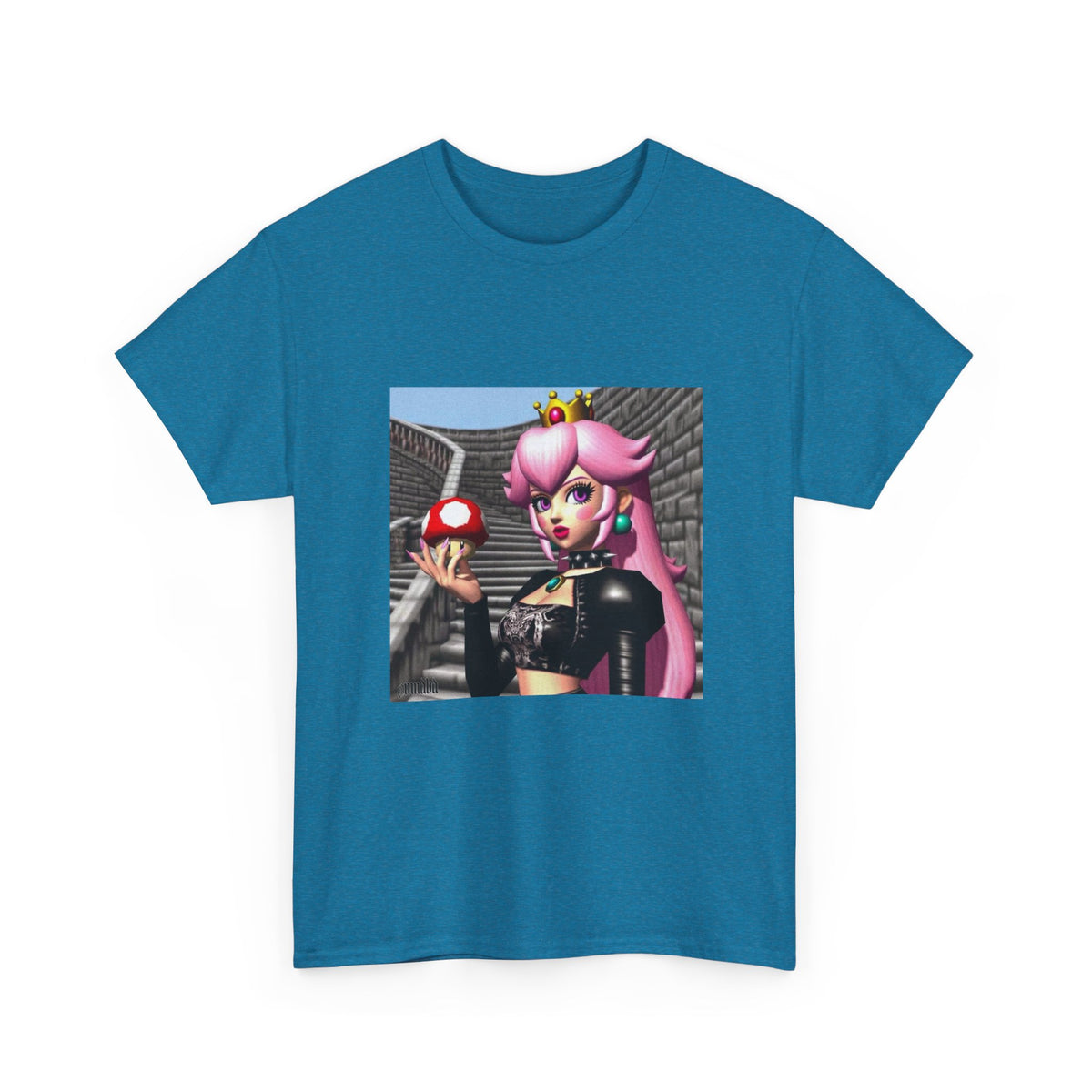 Gothic Princess Peach With Mushroom Tee