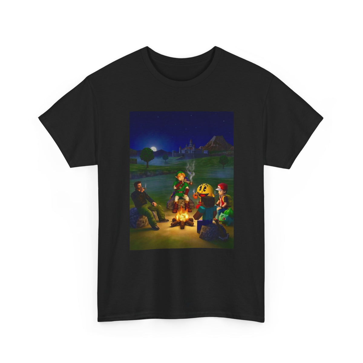 Gaming Legends Campfire Smoke Session Tee