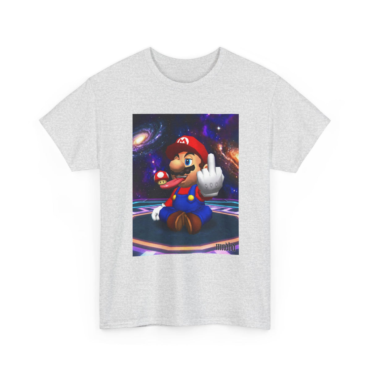 Mushroom-Tripping Plumber Gives The Finger Tee