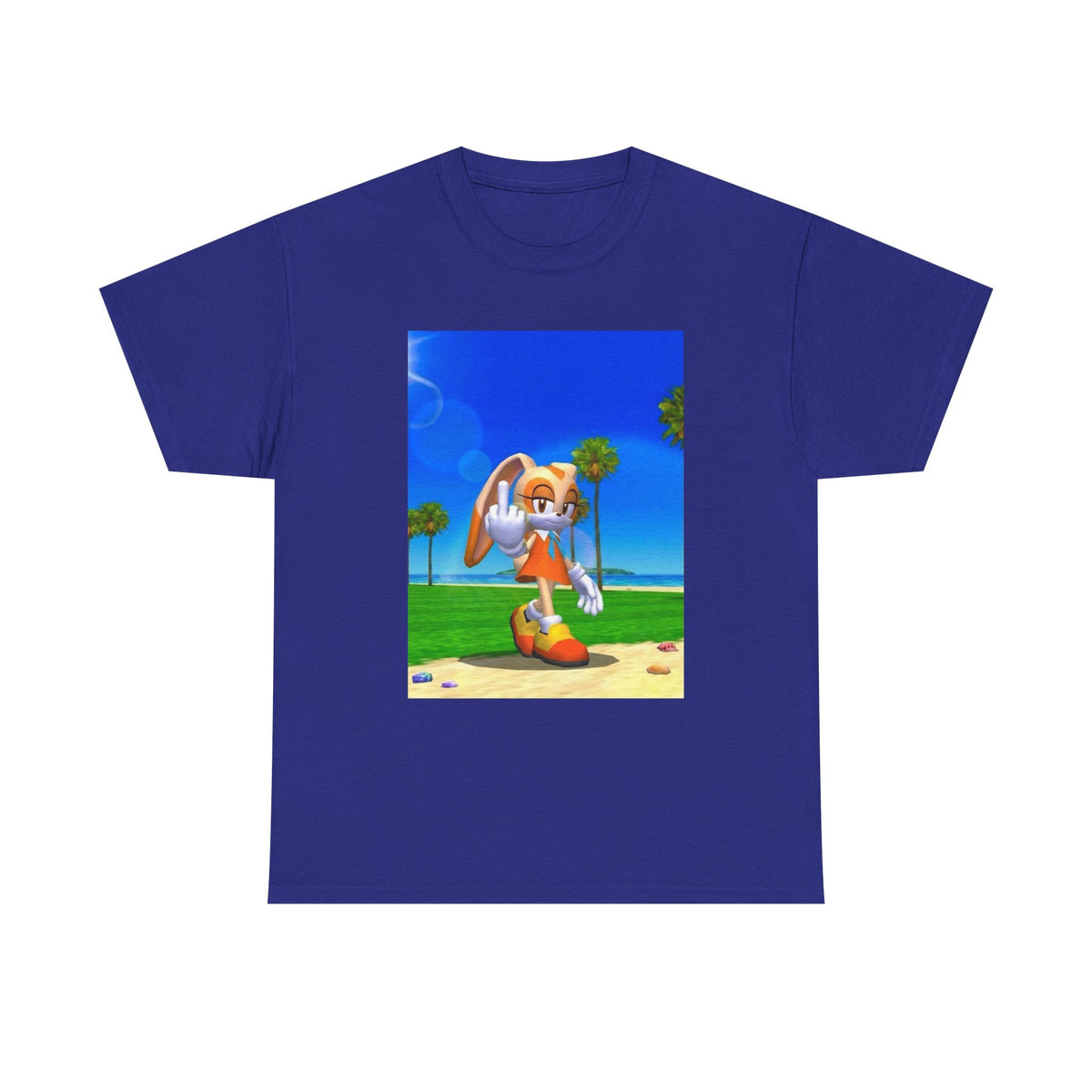 Cream The Rabbit Giving The Finger Tee