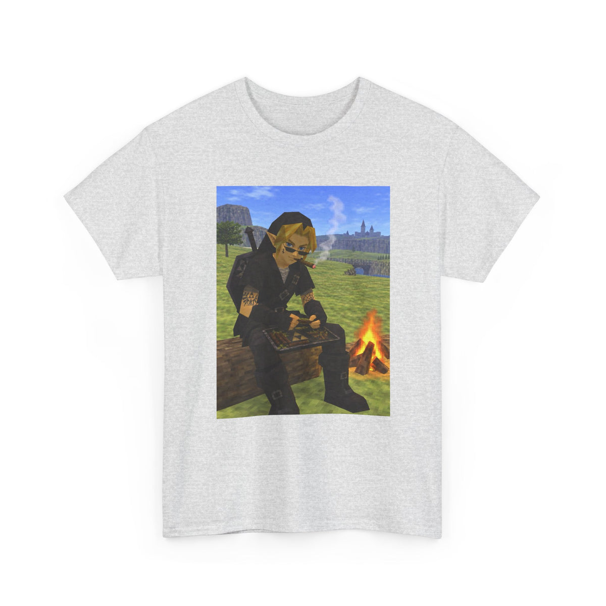 Dark Link Rolling Blunts By The Campfire