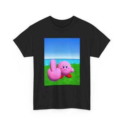 Kirby Flipping The Bird Tee (Design 2)