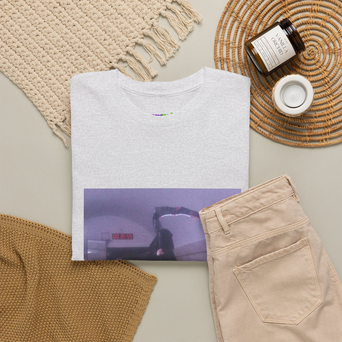 Gritty Green Pulse Graphic Tee
