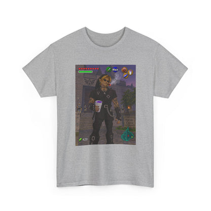 Edgy Link Smoking Blunt At Hyrule Castle