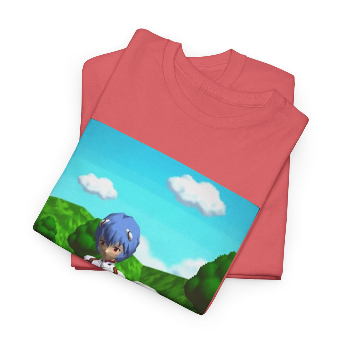 Rei Ayanami Gaming with Cinnamoroll Tee