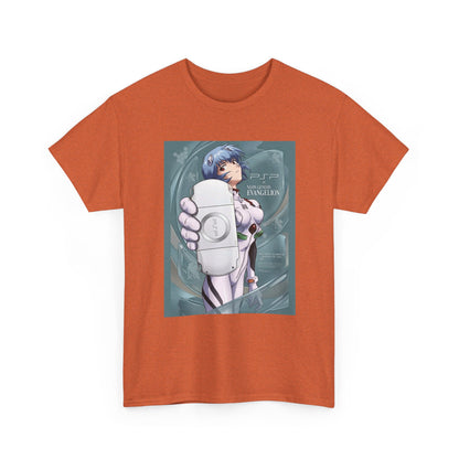 Rei Ayanami Holds PSP Console Tee