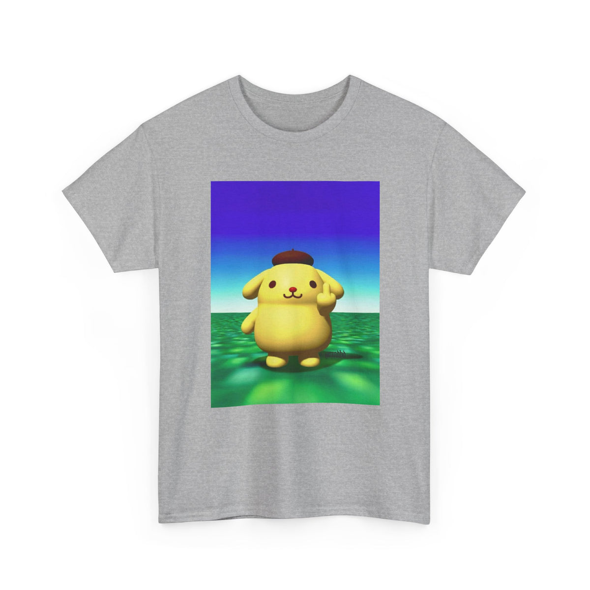 Pompompurin Flipping The Bird Tee