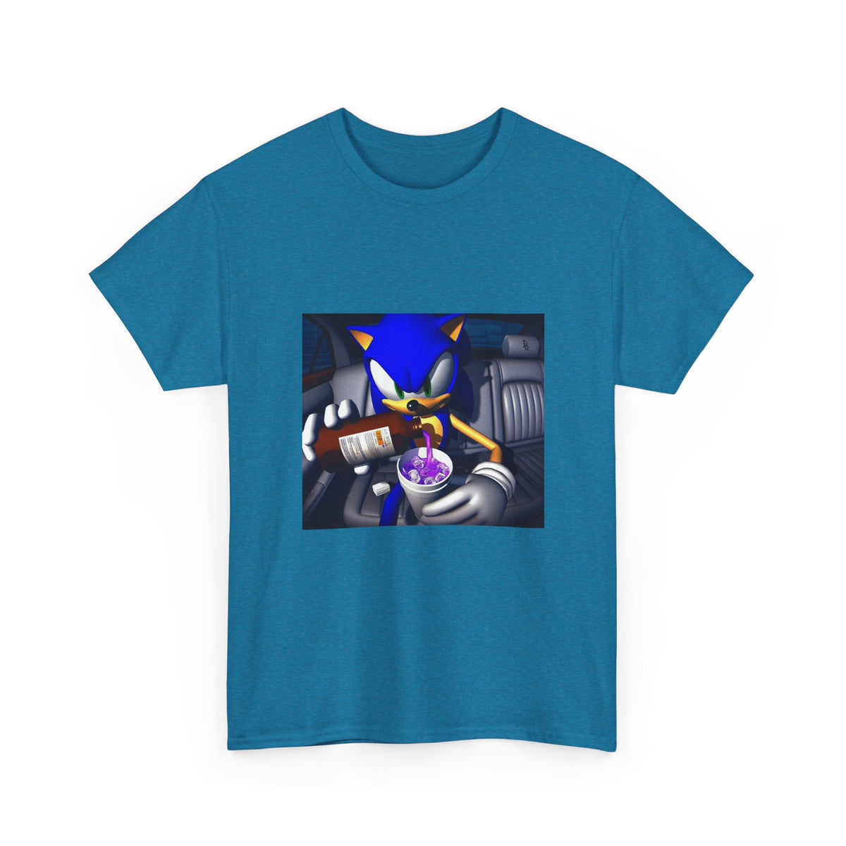 Sonic Pouring Up In The Ride Tee