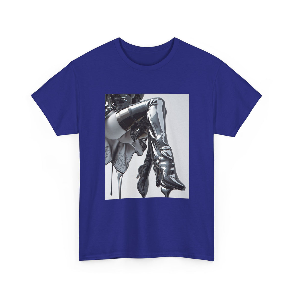 Liquid Chrome Flow Graphic Tee