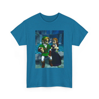 Link And Zelda Chillin' By The Water