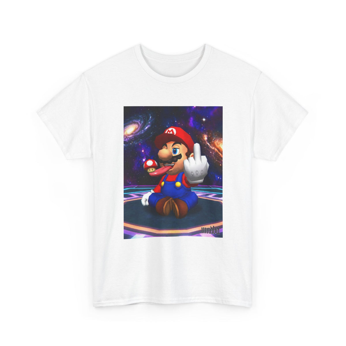 Mushroom-Tripping Plumber Gives The Finger Tee