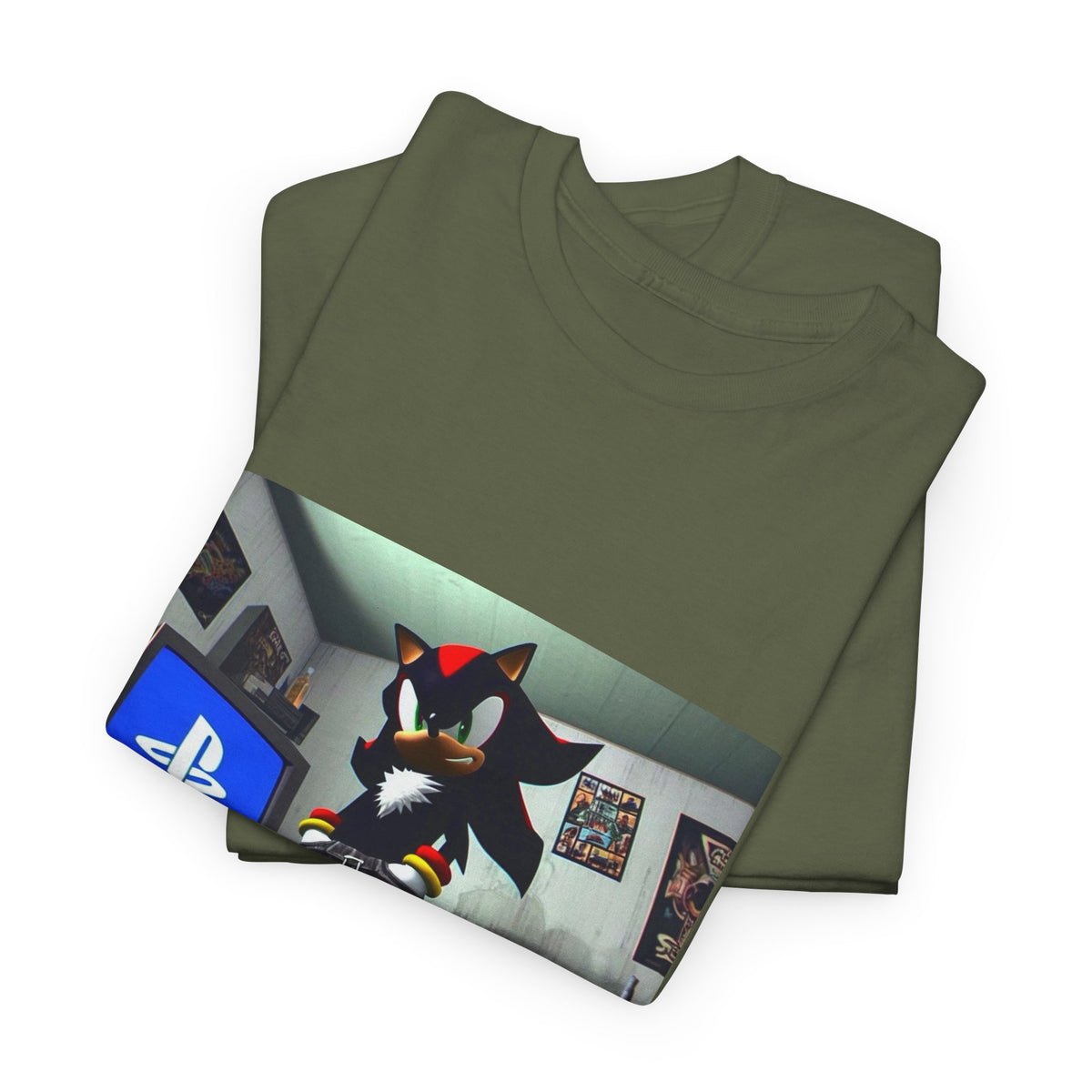 Shadow The Hedgehog's Y2K Drip Tee
