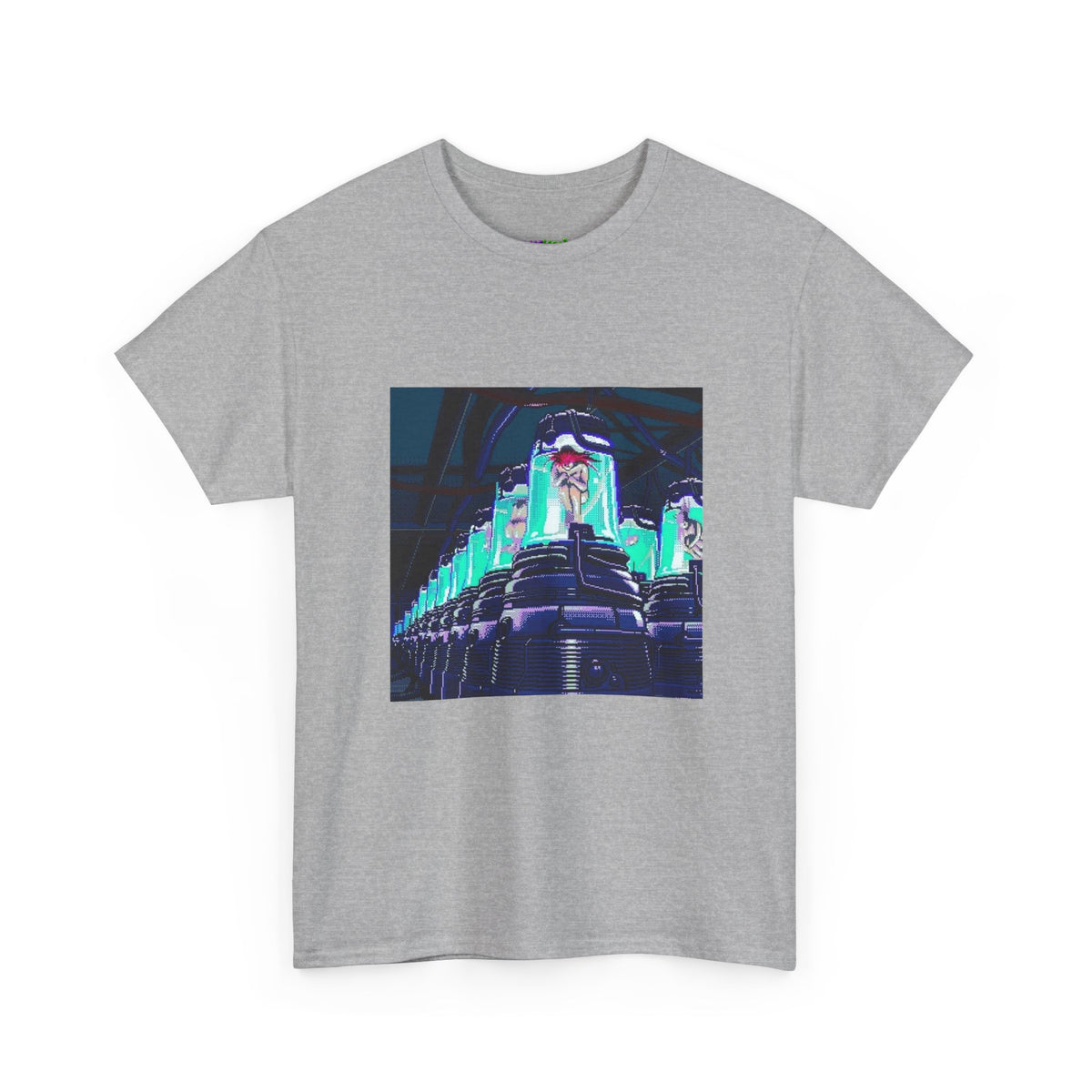 Cyanogenic Text Graphic Tee