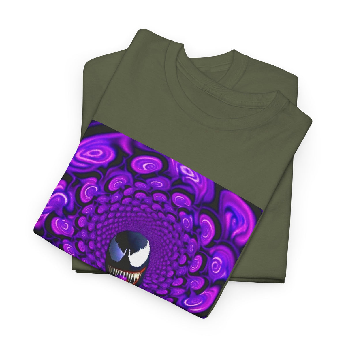 Venom Sipping Lean in Hypnotic Haze Tee