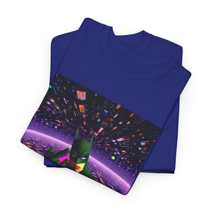 Batman Flips Off Reality On Psychedelic Tee