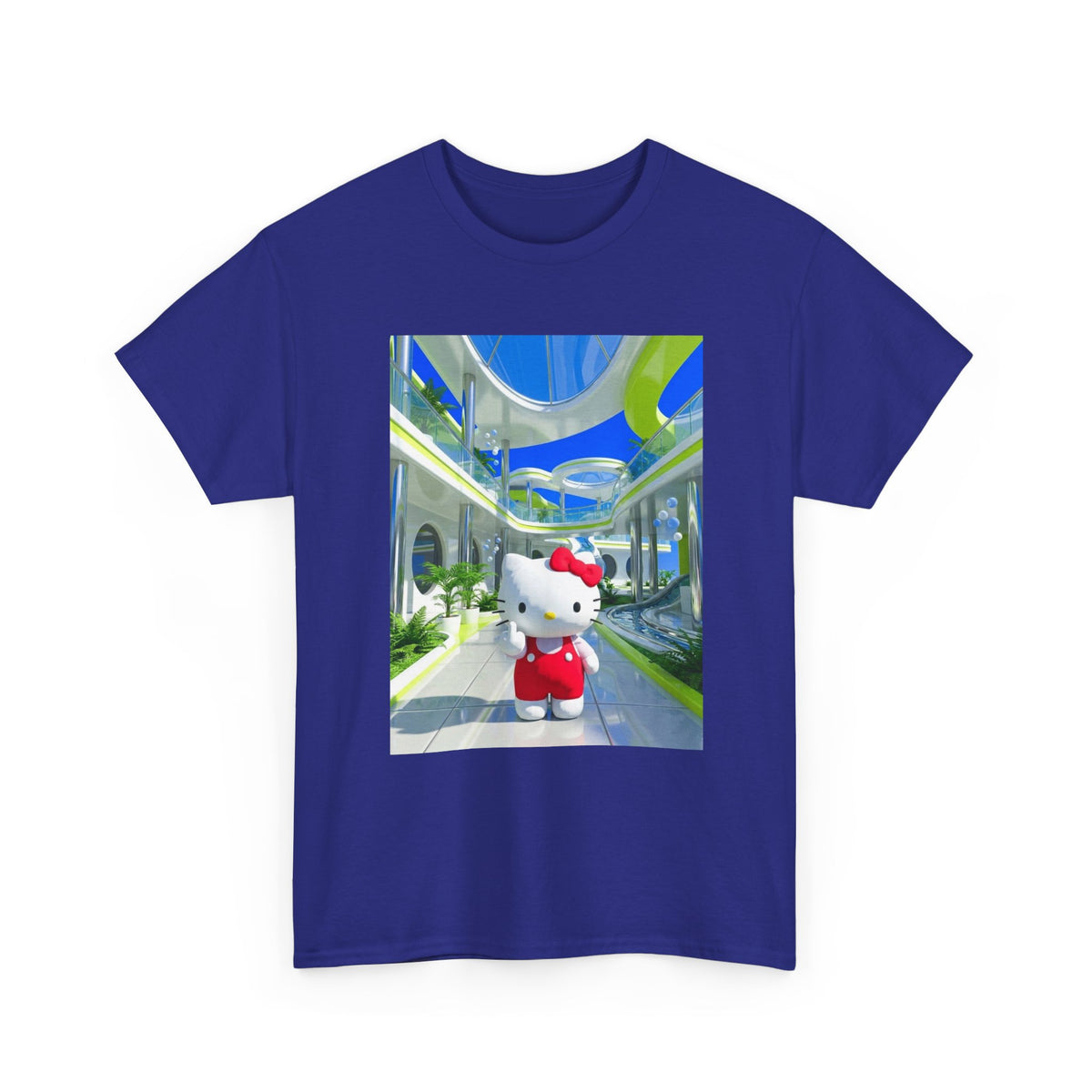 Hello Kitty Flips Off In Future Mall