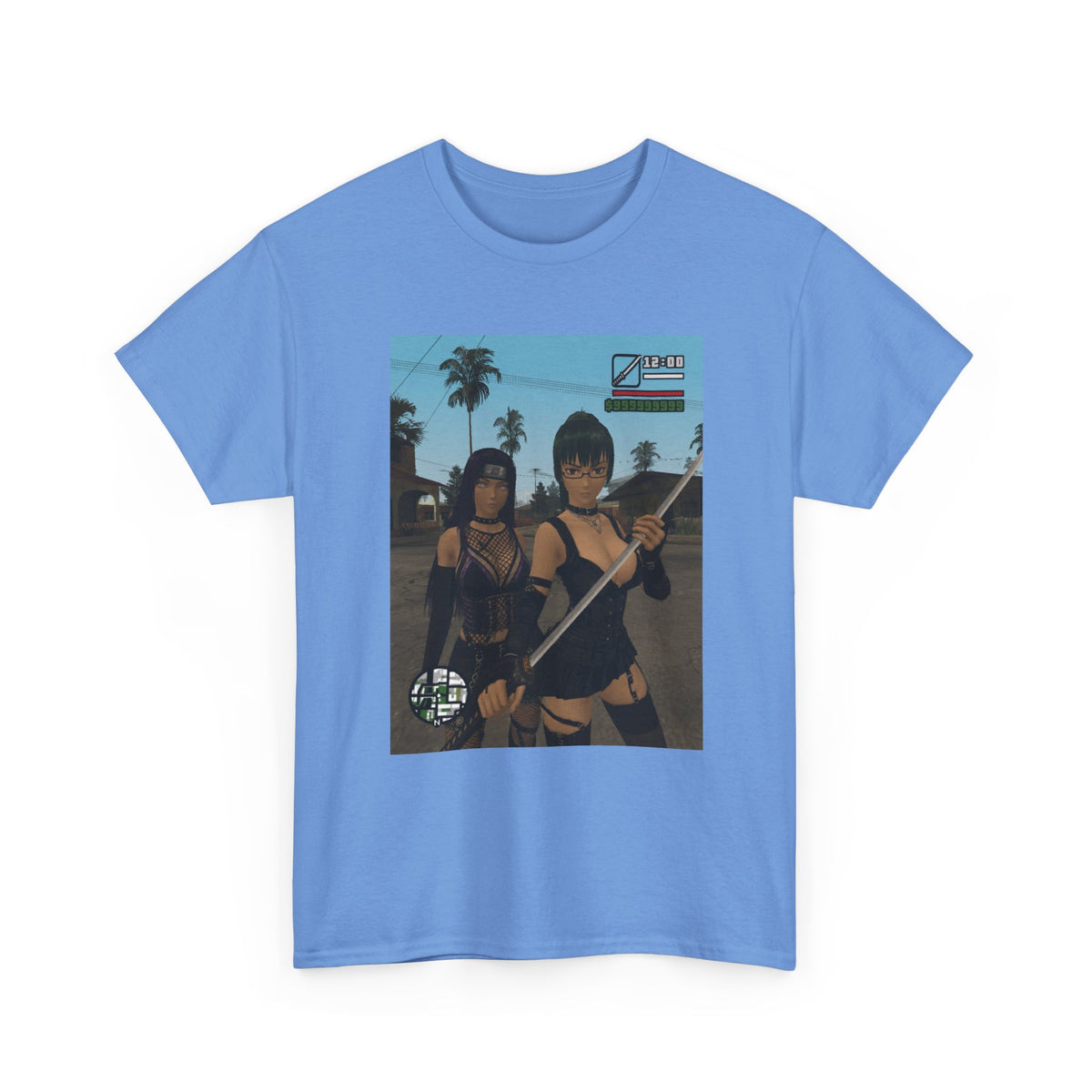 GTA-Inspired Girls With Katanas Tee