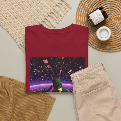 Batman Flips Off Reality On Psychedelic Tee