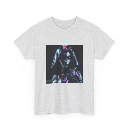 Holographic Raven Sorceress Shimmers Mysteriously