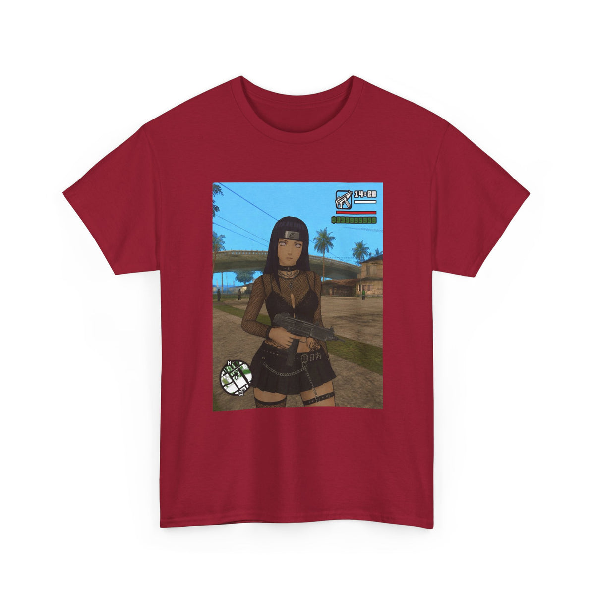 Goth Hinata Hyuga Ready To Roll Tee