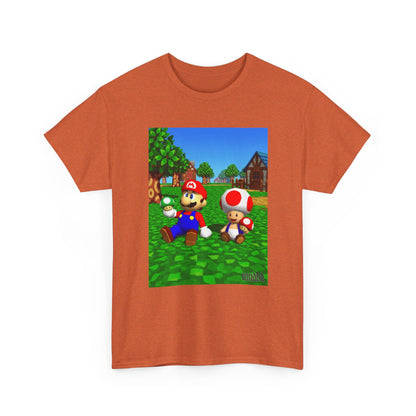 Mario And Toad Chillin' With Shrooms