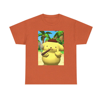 Pompompurin Smoking And Flipping Off Tee