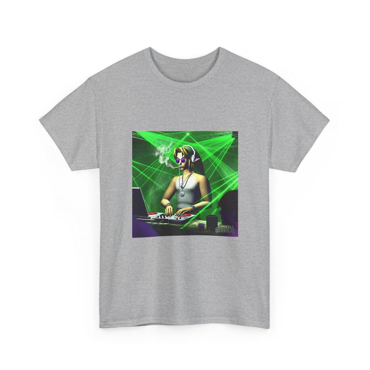 DJ Link Smoking At The Rave Tee