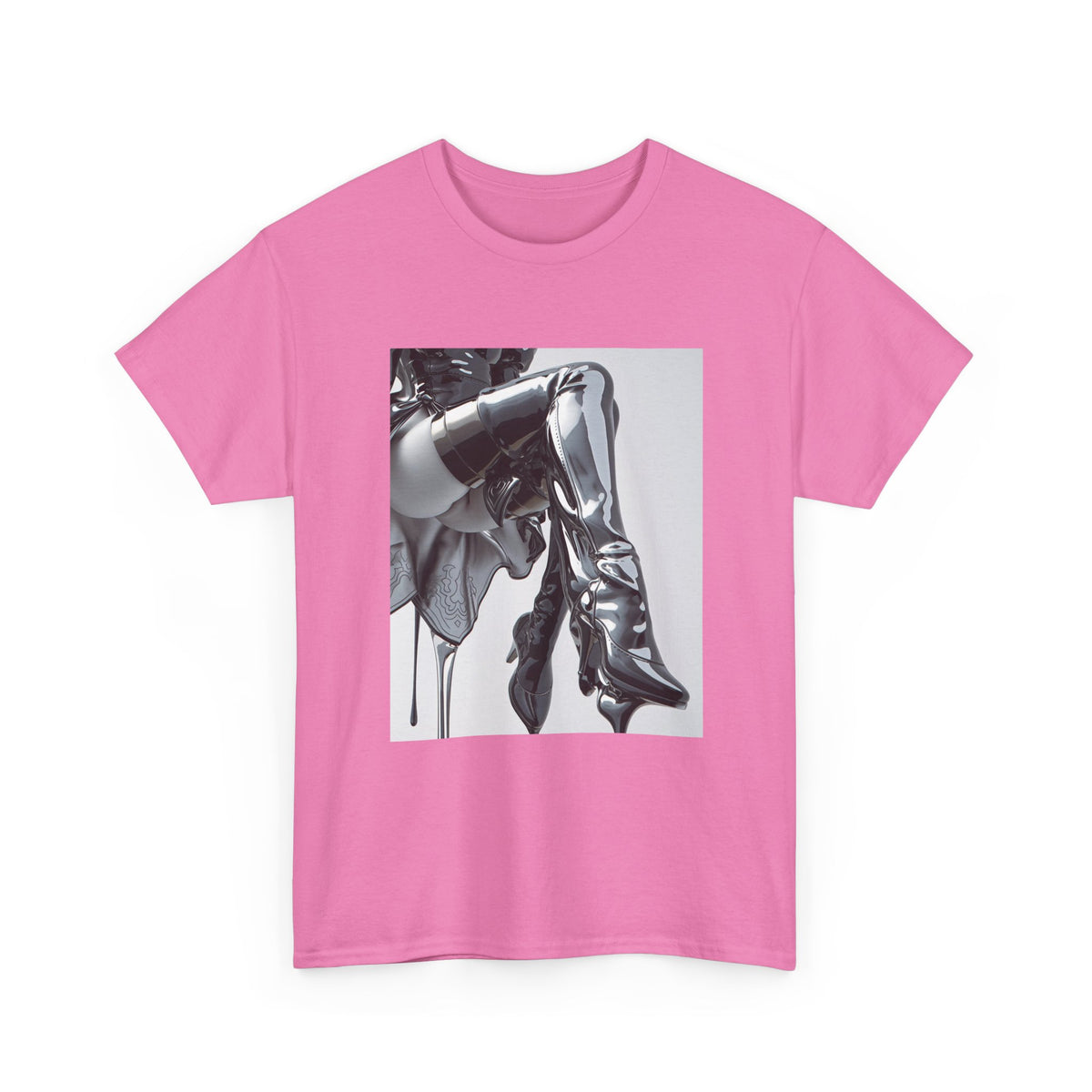 Liquid Chrome Flow Graphic Tee
