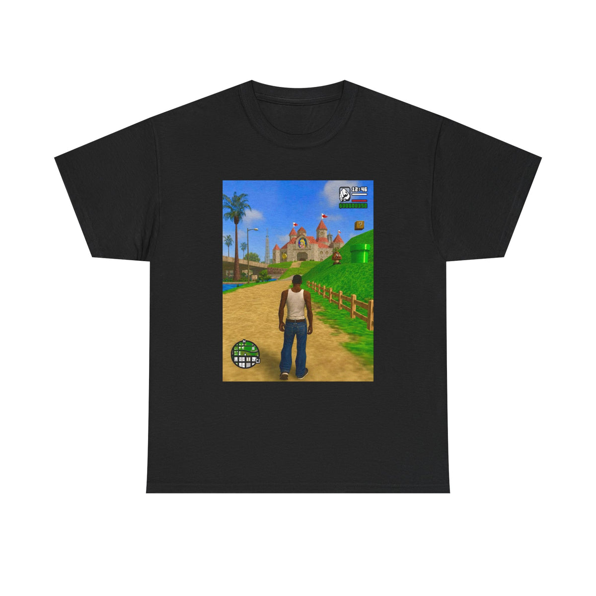 CJ Discovers Mushroom Kingdom Tee