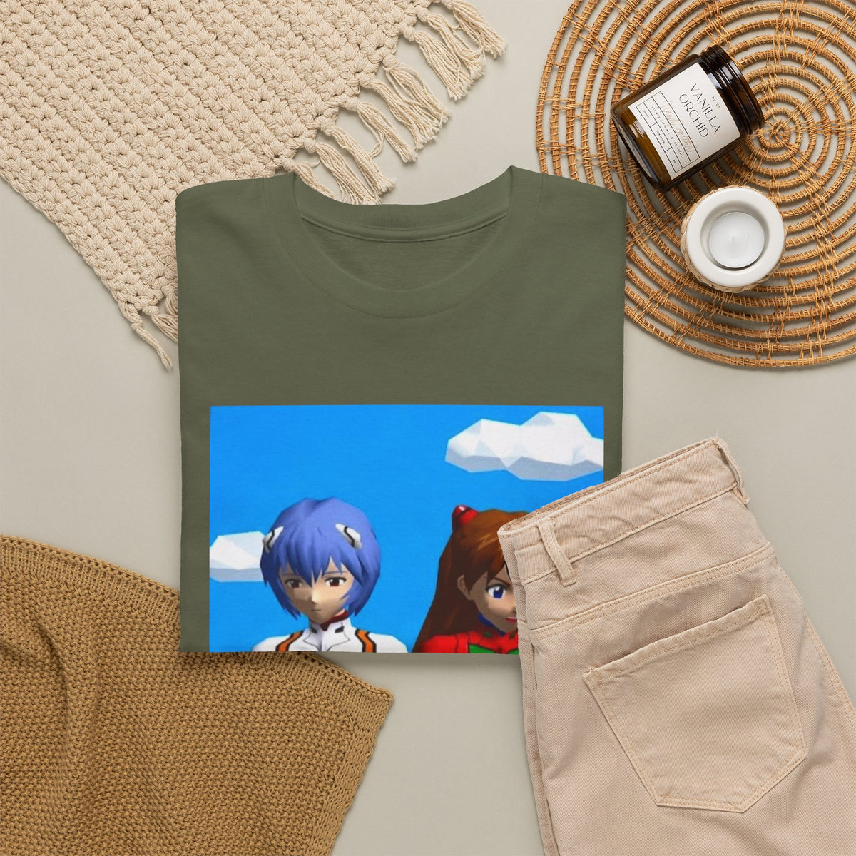 Rei And Asuka Gaming On PSPs Tee