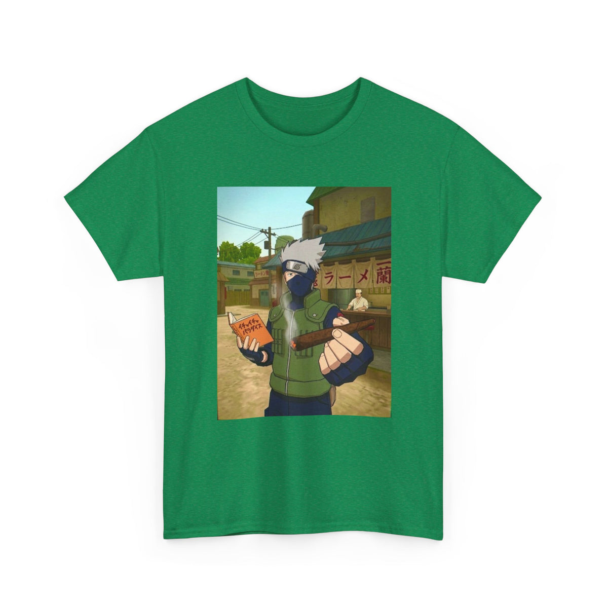 Kakashi Reading And Chilling Tee