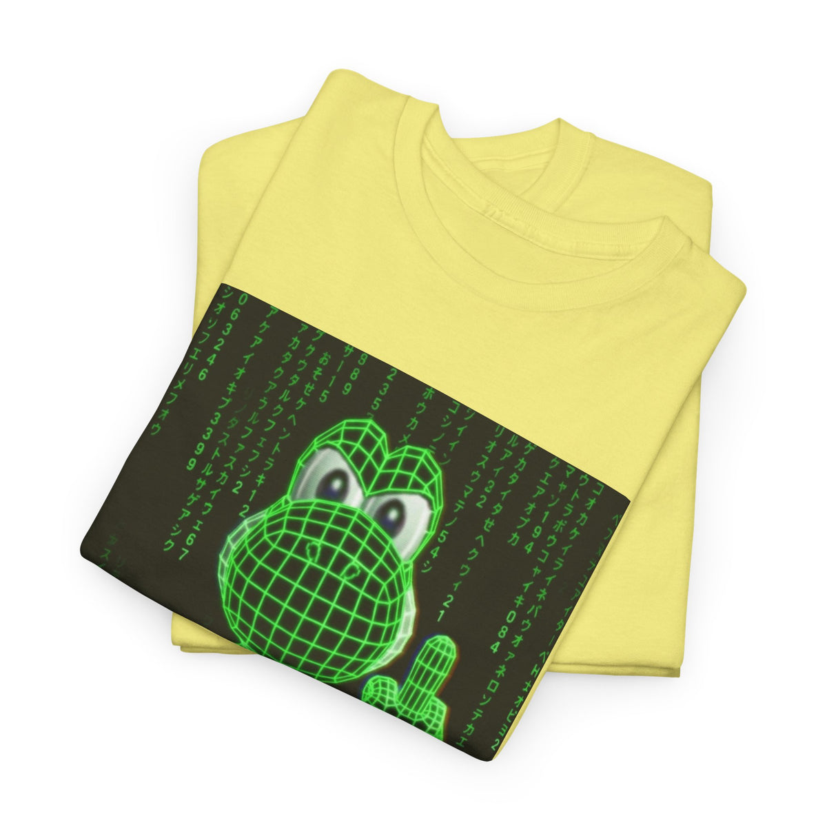 Matrix Yoshi Flipping The Bird Tee