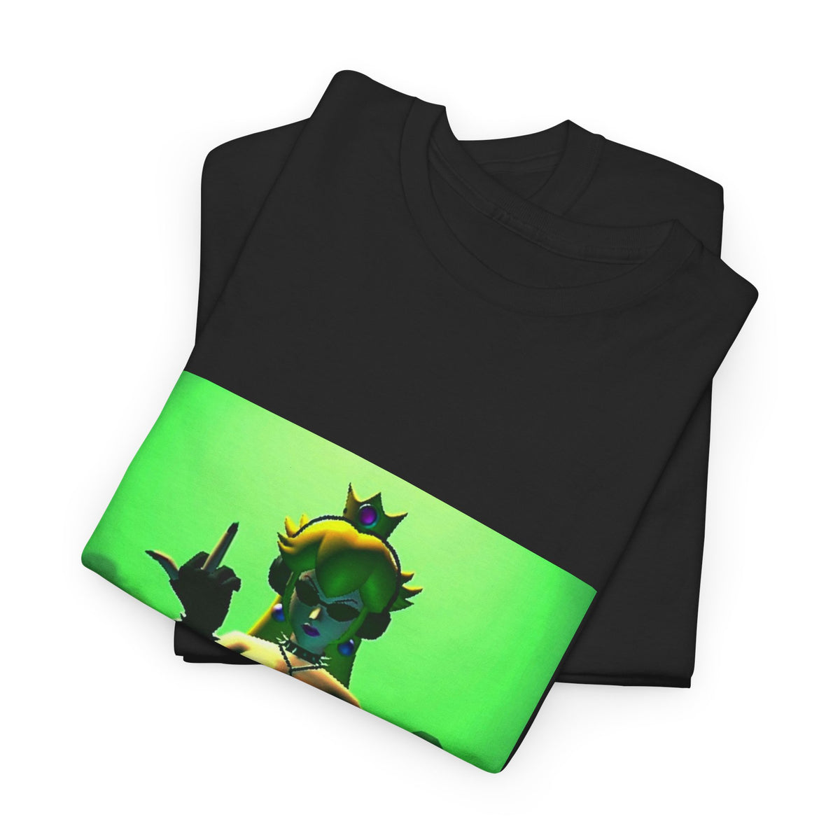 Gothic Peach DJ Flipping The Bird Tee