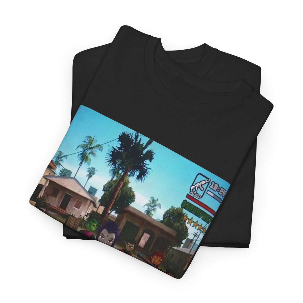 Teen Titans Grand Theft Auto Crossover Tee