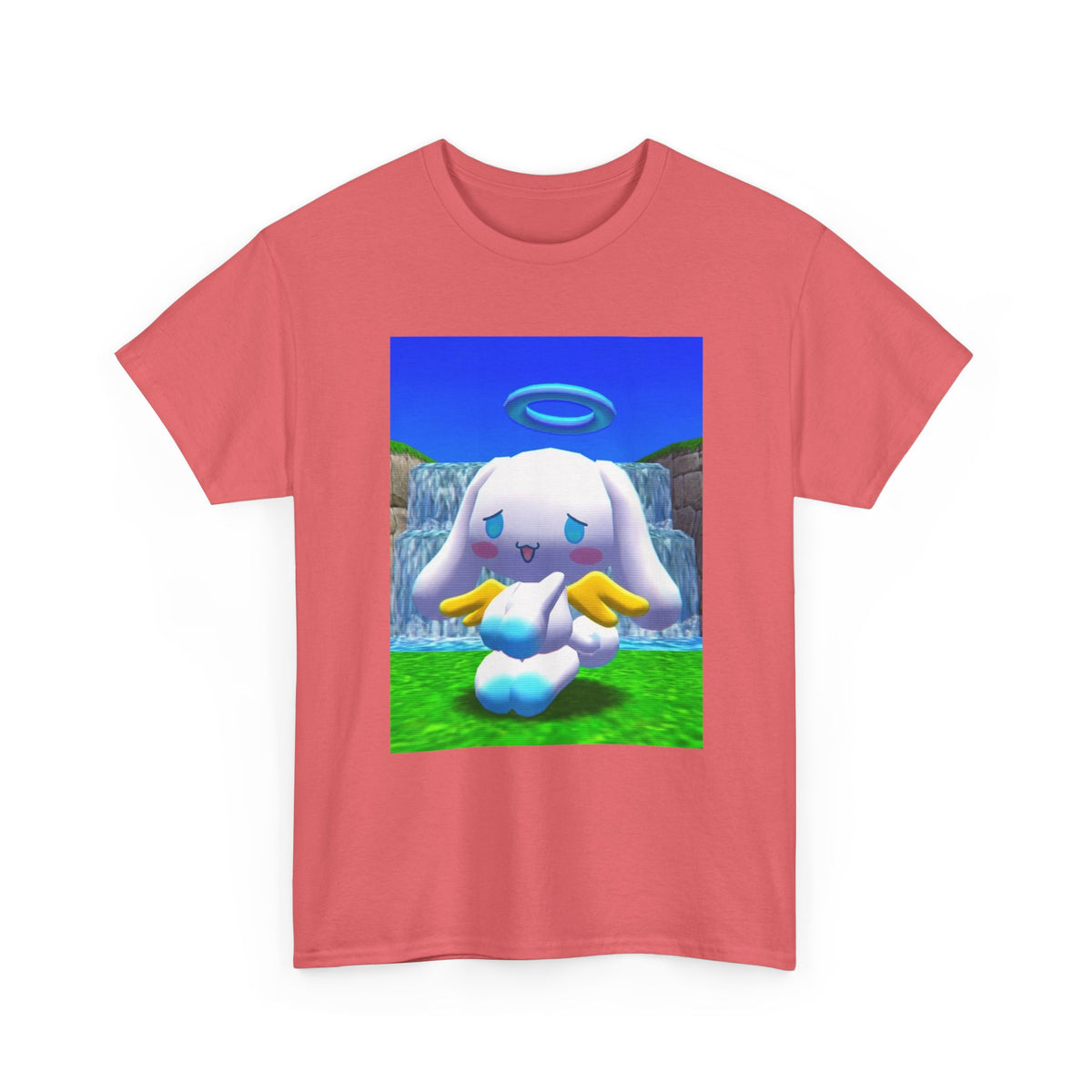 Angel Cinnamoroll Kneeling By Waterfall Tee
