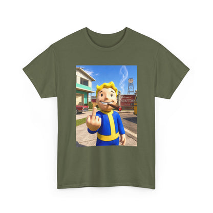 Vault Boy Smoking Blunt In Nuketown