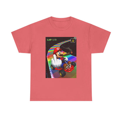 Mario Karting, Blazing, And Flipping The Bird Tee
