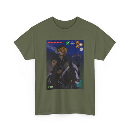 Goth Link Smoking On Epona