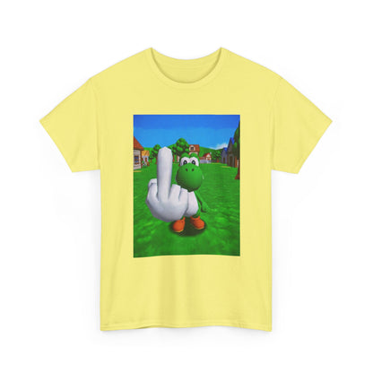 Yoshi Giving The Finger Tee (Design 2)