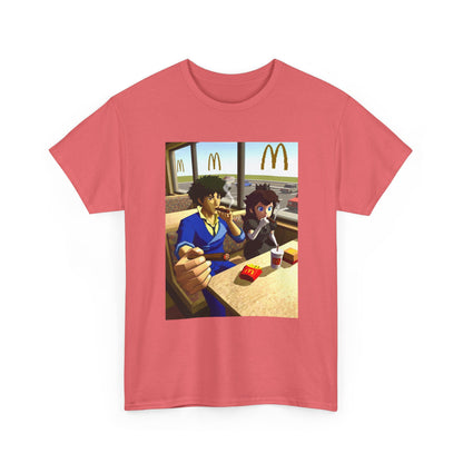Spike Spiegel And Bowser Jr. Smoking Tee